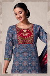 Top Secret With Work Vol 1 DL Cotton Ajrakh Printed Readymade Dress Wholesale Online